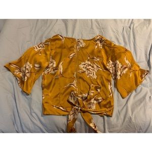 Gold Blouse